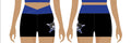 25-26 Blue Practice Shorts